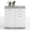 FMD Dresser with 2 Doors & 2 Drawers - Modern Storage Solution