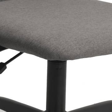 Comfortable Dark Grey Fabric Office Chair | Hipomarket