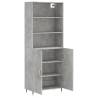 Highboard Concrete Grey - Stylish Storage Solution | Hipomarket