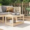 Garden Table 82.5x50.5x45 cm Solid Wood Pine Colour natural pine Size 82.5 x 50.5 x 45 cm Quantity in Package 1 