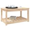 Solid Pine Garden Table - Rustic Charm | Hipo Market