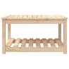 Solid Pine Garden Table - Rustic Charm | Hipo Market