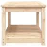 Solid Pine Garden Table - Rustic Charm | Hipo Market