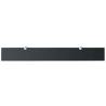 Floating Shelves 2 pcs Glass 80x10 cm - Stylish & Functional