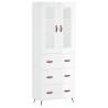 Highboard High Gloss White - Stylish Storage Solution