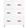 Highboard High Gloss White - Stylish Storage Solution