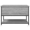 Storage Bench Grey Sonoma - Stylish & Functional 70x42.5 cm