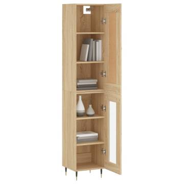 Highboard Sonoma Oak - Elegant Storage Solution | HipoMarket