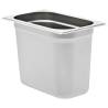 Gastronorm Containers 4 pcs GN 1/4 Stainless Steel - Durable & Versati