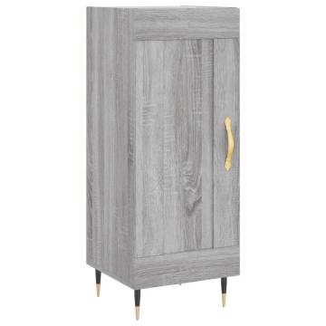 Highboard Grey Sonoma 34.5x34x180 cm - Stylish Storage Solution