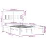 Solid Wood Bed Frame 120x190 cm Small Double | Hipomarket