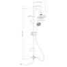 EISL Overhead Shower Set EASY VITAL Chrome - Transform Your Shower