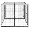 Outdoor Dog Kennel Steel with Roof | 7.26 m² Paradise for Pets