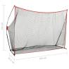 Golf Hitting Net 356x92.5x215 cm - Durable Training Aid