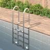 Pool Ladder 54x38x184.5 cm 304 Stainless Steel Size 54 x 38 x 184.5 cm Quantity in Package 1 Model for flat surface Pattern straight 