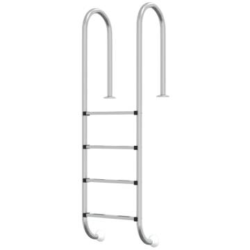 Pool Ladder 54x38x184.5 cm - Durable Stainless Steel Design