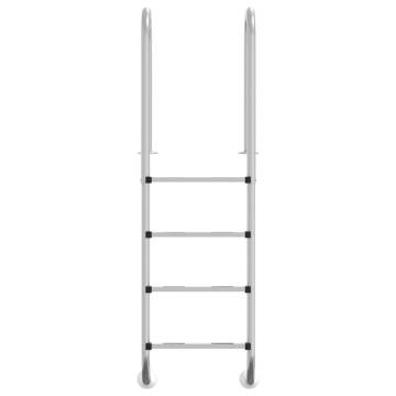 Pool Ladder 54x38x184.5 cm - Durable Stainless Steel Design