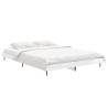 High Gloss White Bed Frame 140x190 cm | Hipomarket UK