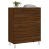 Classic Brown Oak Sideboard - 69.5x34x90 cm | HiPo Market