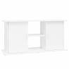 High Gloss White Aquarium Stand - 121x41x58 cm