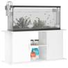 High Gloss White Aquarium Stand - 121x41x58 cm