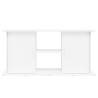 High Gloss White Aquarium Stand - 121x41x58 cm