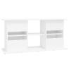 High Gloss White Aquarium Stand - 121x41x58 cm