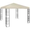 Gazebo 3x3 m Cream Colour cream Size 3 x 3 m 