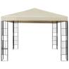 Elegant 3x3 m Cream Gazebo - Perfect for Outdoor Gatherings