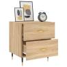 Sonoma Oak Bedside Cabinets - Set of 2 | HipoMarket UK