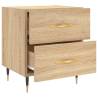 Sonoma Oak Bedside Cabinets - Set of 2 | HipoMarket UK