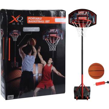 XQ Max Adjustable Height Portable Basketball Set - Fun & Active Play