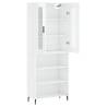 Highboard High Gloss White - Stylish Storage Solution | HipoMarket