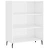 Highboard High Gloss White - Stylish Storage Solution | HipoMarket