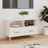 TV Cabinet High Gloss White 80x36x50 cm Engineered Wood Colour high gloss white Quantity in Package 1 