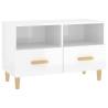 High Gloss White TV Cabinet | Stylish & Functional Design