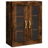 Wall Mounted Cabinet Smoked Oak - Elegant Storage Solution