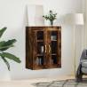 Wall Mounted Cabinet Smoked Oak - Elegant Storage Solution