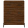 Stylish Highboard Brown Oak | Engineered Wood Furniture