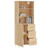 Highboard Sonoma Oak - Stylish Storage Solution | Hipo Market