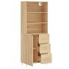 Highboard Sonoma Oak - Stylish Storage Solution | Hipo Market