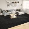 Shaggy Rug PAMPLONA High Pile Modern Black 300x400 cm Colour black Size 300 x 400 cm 