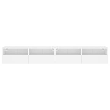 White TV Wall Cabinets - Stylish Storage Solution | HipoMarket