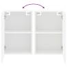 TV Wall Cabinet White 40.5x30x60 cm - Stylish Storage Solution