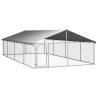 Outdoor Dog Kennel with Roof 600x300x150 cm Size 600 x 300 x 150 cm Quantity in Package 1 