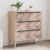 Finori Drawer Cabinet Lusk 03A Sonoma Oak - Stylish Storage Solution