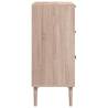 Finori Drawer Cabinet Lusk 03A Sonoma Oak - Stylish Storage Solution