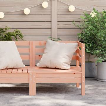 Garden Sofa Corner in Solid Douglas Wood - Durable & Stylish