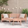 Garden Sofa 3-Seater Solid Wood Douglas | Hipomarket UK