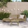 Garden Sofa 3-Seater Impregnated Wood Pine - Stylish Outdoor Seating